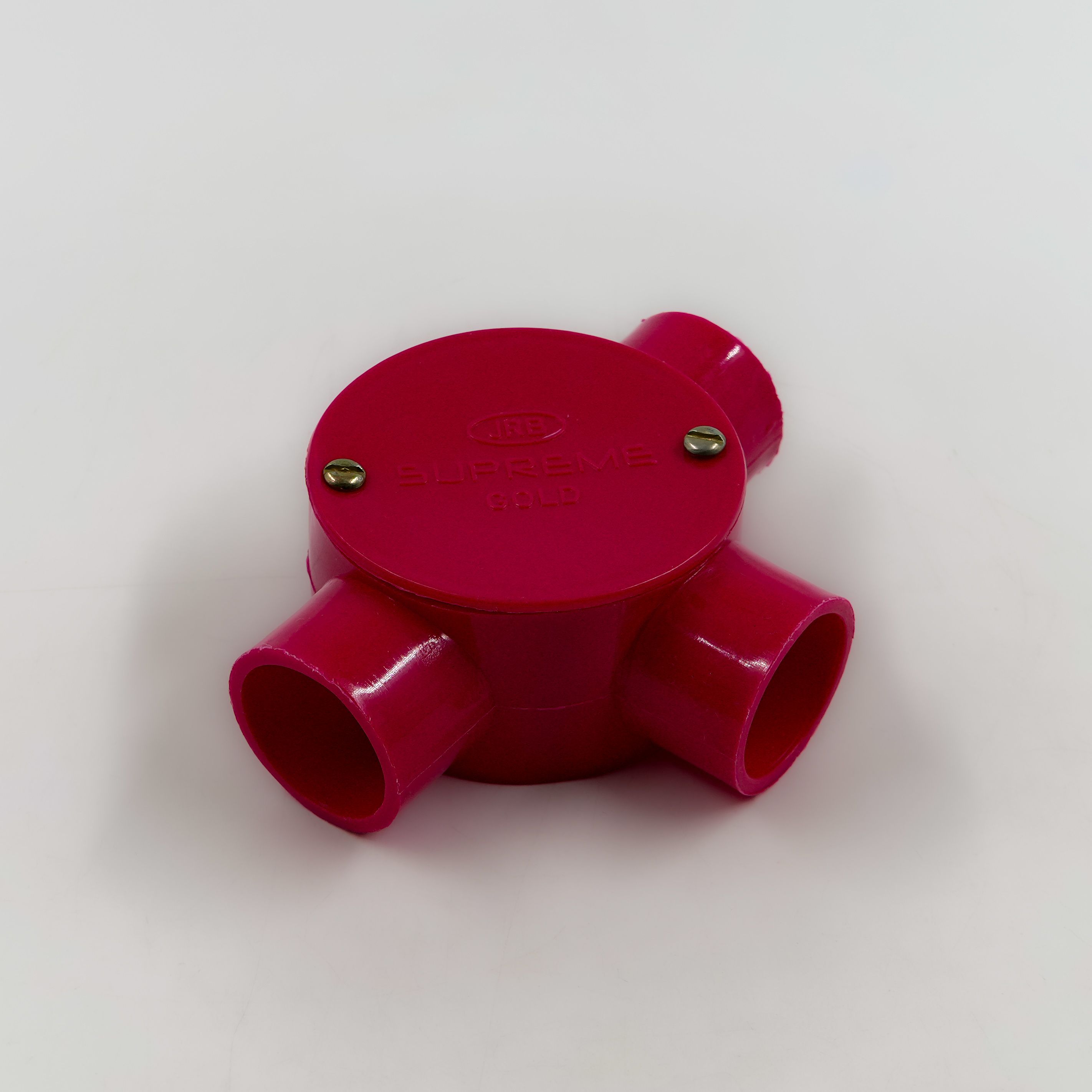 JRB Suppreme - 25Mm Conduit Junction Box 3 Way (Red)
